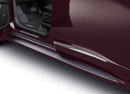 GM Accessories - GM Accessories 84526415 - Molded Assist Steps in Black Currant Metallic [2018-2020 Traverse]