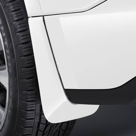 GM Accessories - GM Accessories 86507710 - Rear Molded Splash Guards in Summit White [2018-2020 Traverse]