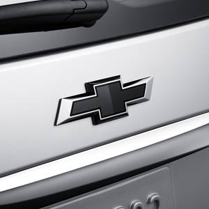 GM Accessories - GM Accessories 42475828 - Front and Rear Bowtie Emblems in Black for Hatchback [2017-2020 Sonic]