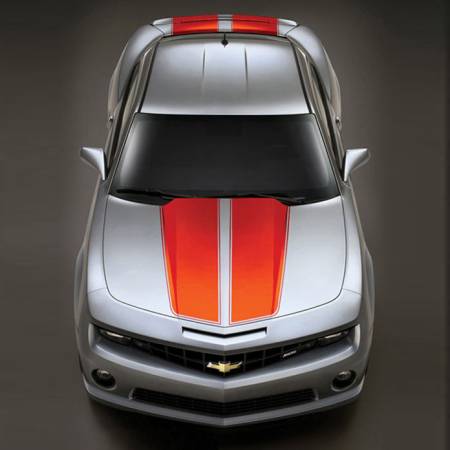 GM Accessories - GM Accessories 92235912 - Service Component of Inferno Orange Rally Stripe Kit