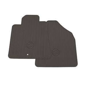 GM Accessories - GM Accessories 22890386 - Front All-Weather Floor Mats in Cocoa with Buick Logo [2013-17 Enclave]