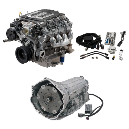 Chevrolet Performance - Chevrolet Performance Connect & Cruise Kit - Supercharged LT4 E-Rod Wet Sump Crate Engine w/ 8L90E Automatic Transmission