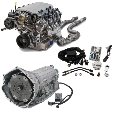 Chevrolet Performance - Chevrolet Performance Connect & Cruise Kit - LT1 6.2L Wet Sump E-Rod Crate Engine w/ 8L90E Automatic Transmission