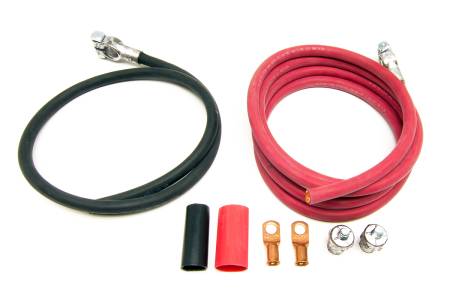 Painless Wiring - Painless Wiring 40113 - 8' Red 3' Blk Battery Cables