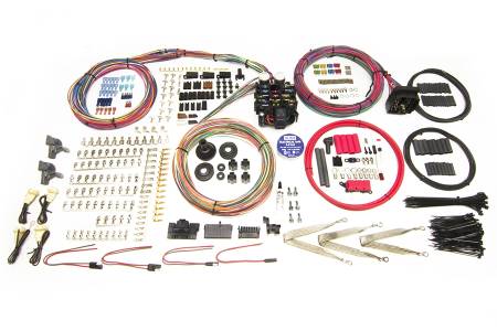 Painless Wiring - Painless Wiring 10404 - 23 Circuit Harness - Pro-Series - Key In Dash - Bulkhead