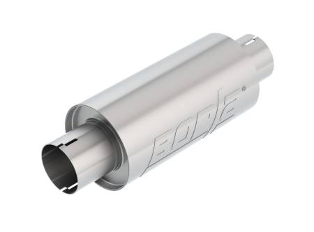 Borla Exhaust - Borla Exhaust 401342 - Universal Resonator Muffler 2.75" In/Out Rd 5"X10" Notched.