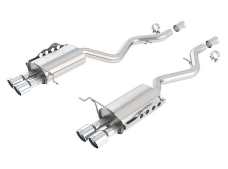 Borla Exhaust - Borla Exhaust 11764 - S-Type Classic Axle-Back Exhaust System for 2009-2013 Chevrolet Corvette (C6) 6.2L V8 Automatic/ Manual Transmission Rear Wheel Drive; 2 Door Coupe; Convertible.