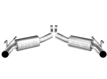 Borla Exhaust - Borla Exhaust 11794 - S-Type Axle-Back Exhaust System for 2009-2013 Toyota Corolla S/ XRS 1.8L/ 2.4L 4 Cyl. Automatic/ Manual Transmission Front Wheel Drive 4 Door.