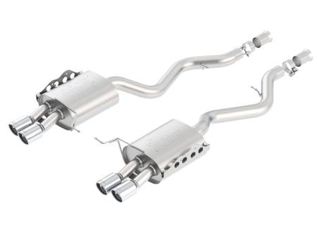 Borla Exhaust - Borla Exhaust 11803 - ATAK Axle-Back Exhaust System for 2008-2011 BMW E90 M3 4.0L V8 Automatic/ Manual Transmission Rear Wheel Drive 4 Door Sedan.