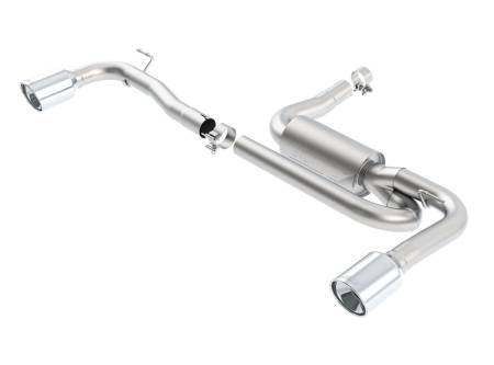 Borla Exhaust - Borla Exhaust 11804 - S-Type Axle-Back Exhaust System for 2011-2016 Mini Cooper Countryman S R60 1.6L 4 Cyl. Automatic/ Manual Transmission Front Wheel & All Wheel Drive 4 Door Hatchback.