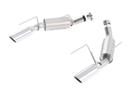 Borla Exhaust - Borla Exhaust 11806 - ATAK Axle-Back Exhaust System for 2005-2009 Ford Mustang GT 4.6L V8 Automatic/ Manual Transmission Rear Wheel Drive; 2 Door Coupe; Convertible.