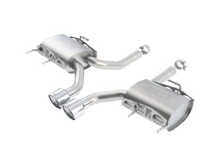 Borla Exhaust - Borla Exhaust 11823 - S-Type Axle-Back Exhaust System for 2001-2015 Cadillac CTS-V Coupe 6.2L V8 Automatic/ Manual Transmission Rear Wheel & All Wheel Drive 2 Door.