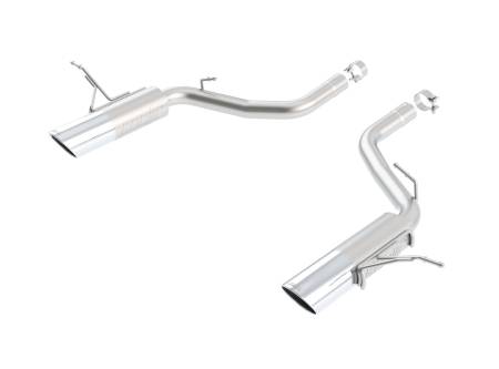 Borla Exhaust - Borla Exhaust 11826 - S-Type Axle-Back Exhaust System for 2012-2014 Jeep Grand Cherokee SRT-8 6.4L V8 Automatic Transmission All Wheel Drive 4 Door.