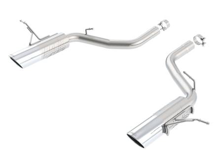 Borla Exhaust - Borla Exhaust 11827 - ATAK Axle-Back Exhaust System for 2012-2014 Jeep Grand Cherokee SRT-8 6.4L V8 Automatic Transmission All Wheel Drive 4 Door.