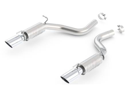 Borla Exhaust - Borla Exhaust 11833 - ATAK Axle-Back Exhaust System for 2012-2014 Chrysler 300 SRT-8/ Dodge Charger SRT-8 6.4L V8 Automatic Transmission Rear Wheel Drive 4 Door.