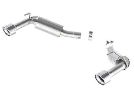 Borla Exhaust - Borla Exhaust 11849 - S-Type Axle-Back Exhaust System for 2014-2015 Chevrolet Camaro SS 6.2L V8 Automatic/ Manual Transmission Rear Wheel Drive 2 Door.