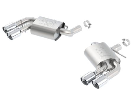 Borla Exhaust - Borla Exhaust 11921 - ATAK Axle-Back Exhaust System for 2016-2020 Chevrolet Camaro SS 6.2L V8 Automatic/ Manual Transmission Rear Wheel Drive 2 Door Equipped With Dual Mode Exhaust (NPP) or Dual Split Rear Exit Bumper. BORLA System Does Not Include Valves