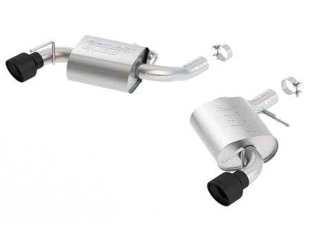 Borla Exhaust - Borla Exhaust 11922CB - S-Type Axle-Back Exhaust System for 2016-2020 Chevrolet Camaro SS 6.2L V8 Automatic/ Manual Transmission Rear Wheel Drive 2 Door WITHOUT NPP (dual mode exhaust).