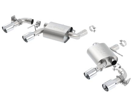 Borla Exhaust - Borla Exhaust 11924 - S-Type Axle-Back Exhaust System for 2016-2020 Chevrolet Camaro SS 6.2L V8 Automatic/ Manual Transmission Rear Wheel Drive 2 Door Equipped With Dual Mode Exhaust (NPP).