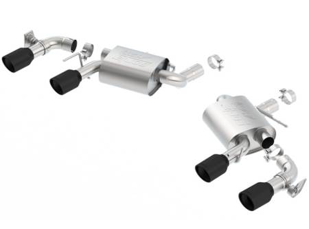 Borla Exhaust - Borla Exhaust 11925CB - ATAK Axle-Back Exhaust System for 2016-2020 Chevrolet Camaro SS 6.2L V8 Automatic/ Manual Transmission Rear Wheel Drive 2 Door Equipped With Dual Mode Exhaust (NPP).