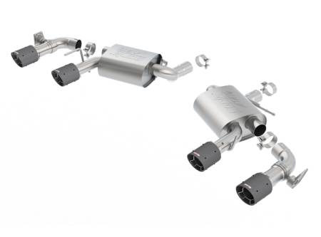 Borla Exhaust - Borla Exhaust 11925CF - ATAK Axle-Back Exhaust System for 2016-2020 Chevrolet Camaro SS 6.2L V8 Automatic/ Manual Transmission Rear Wheel Drive 2 Door Equipped With Dual Mode Exhaust (NPP).