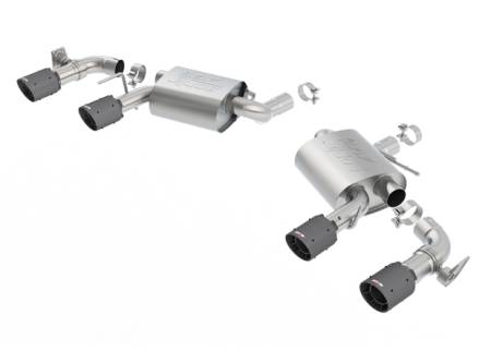 Borla Exhaust - Borla Exhaust 11925CFBA - ATAK Axle-Back Exhaust System for 2016-2020 Chevrolet Camaro SS 6.2L V8 Automatic/ Manual Transmission Rear Wheel Drive 2 Door Equipped With Dual Mode Exhaust (NPP).