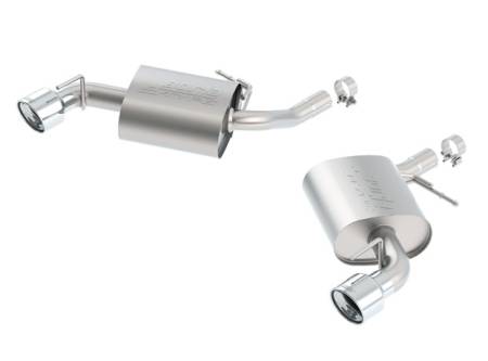 Borla Exhaust - Borla Exhaust 11928 - S-Type Axle-Back Exhaust System for 2016-2020 Chevrolet Camaro 3.6L V6 Automatic/ Manual Transmission Rear Wheel Drive 2 Door Single Split Rear Exit non-NPP.