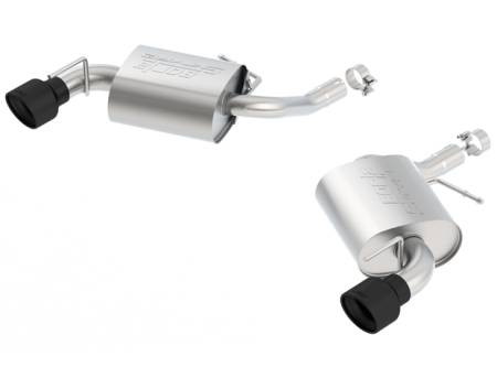 Borla Exhaust - Borla Exhaust 11928CB - S-Type Axle-Back Exhaust System for 2016-2020 Chevrolet Camaro 3.6L V6 Automatic/ Manual Transmission Rear Wheel Drive 2 Door Single Split Rear Exit non-NPP.