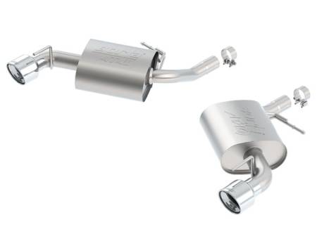 Borla Exhaust - Borla Exhaust 11929 - ATAK Axle-Back Exhaust System for 2016-2020 Chevrolet Camaro 3.6L V6 Automatic/ Manual Transmission Rear Wheel Drive 2 Door Single Split Rear Exit, Non-NPP.