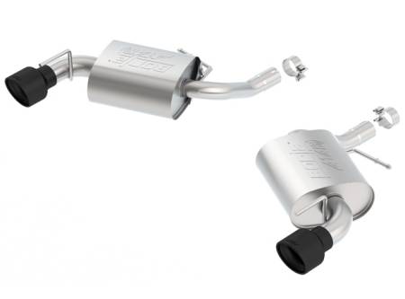 Borla Exhaust - Borla Exhaust 11929CB - ATAK Axle-Back Exhaust System for 2016-2020 Chevrolet Camaro 3.6L V6 Automatic/ Manual Transmission Rear Wheel Drive 2 Door Single Split Rear Exit, non- NPP.