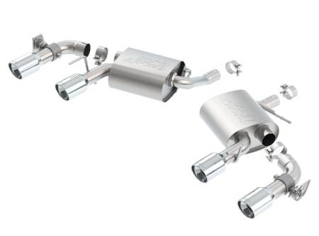 Borla Exhaust - Borla Exhaust 11930 - S-Type Axle-Back Exhaust System for 2016-2020 Chevrolet Camaro 3.6L V6 Automatic/ Manual Transmission Rear Wheel Drive 2 Door With Dual Mode Exhaust (NPP).