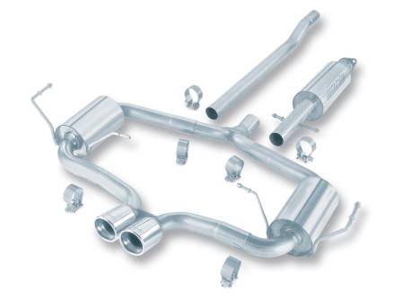 Borla Exhaust - Borla Exhaust 140119 - S-Type Cat-Back Exhaust System for 2004-2006 Mini Cooper S Hatchback 1.6L 4 Cyl. Supercharged Automatic/ Manual Transmission Front Wheel Drive 2 Door Hatchback.