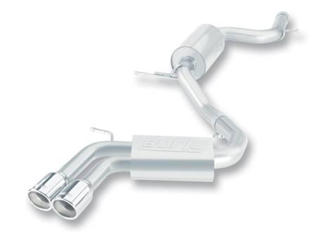 Borla Exhaust - Borla Exhaust 140248 - S-Type Cat-Back Exhaust System for 2006-2009 Volkswagen MK5 GTI 2.0L 4 Cyl. Turbo Automatic/ Manual Transmission Front Wheel Drive; 2 and 4 Door.