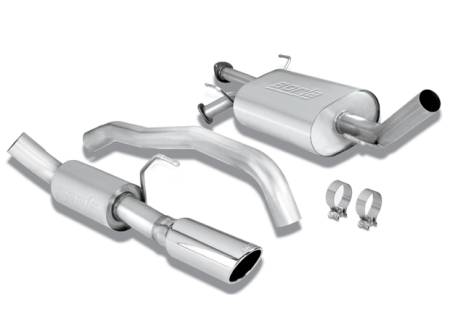 Borla Exhaust - Borla Exhaust 140277 - Touring Cat-Back Exhaust System for 2008-2019 Toyota Sequoia 5.7L V8 Automatic Transmission; 2WD and 4WD; 4 Door.