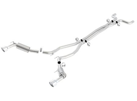 Borla Exhaust - Borla Exhaust 140280 - S-Type Cat-Back Exhaust System for 2010-2013 Chevrolet Camaro SS 6.2L V8 Automatic/ Manual Transmission Rear Wheel Drive; 2 Door Coupe; Convertible.