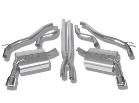 Borla Exhaust - Borla Exhaust 140282 - S-Type Cat-Back Exhaust System for 2010-2013 Chevrolet Camaro 3.6L V6 Automatic/ Manual Transmission Rear Wheel Drive; 2 Door Coupe; Convertible (does Not fit 2013 RS w/quad-tips a.k.a. Dual-mode exhaust).