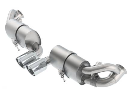 Borla Exhaust - Borla Exhaust 140304 - S-Type Cat-Back Exhaust System for 2007-2008 Porsche 997 911 GT3 3.6L 6 Cyl. Manual Transmission Rear Wheel Drive.