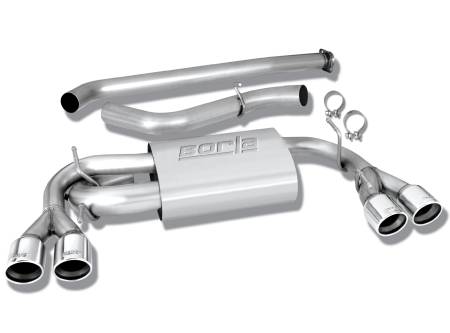 Borla Exhaust - Borla Exhaust 140312 - S-Type Cat-Back Exhaust System for 2008-2014 Subaru Impreza WRX STI/ 2011-2014 Subaru Impreza WRX Hatchback 2.5L 4 Cyl. Turbo Manual Transmission All Wheel Drive.