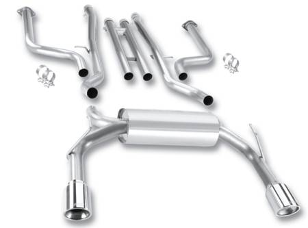 Borla Exhaust - Borla Exhaust 140339 - S-Type Cat-Back Exhaust System for 2009-2013 Infiniti FX50 5.0L V8 Automatic Transmission All Wheel Drive 4 Door.