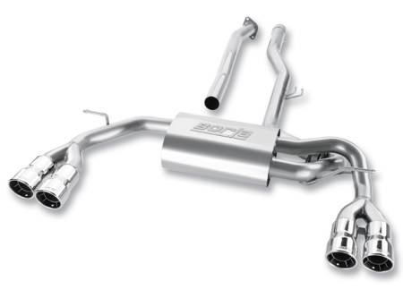 Borla Exhaust - Borla Exhaust 140350 - S-Type Cat-Back Exhaust System for 2010-2014 Hyundai Genesis Coupe 2.0L 4 Cyl. Turbo Automartic/ Manual Transmission Rear Wheel Dirve 2 Door.