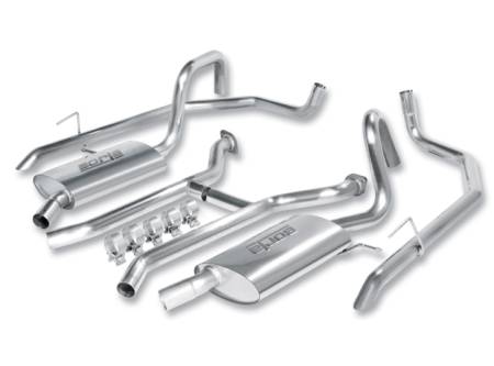 Borla Exhaust - Borla Exhaust 140360 - Touring Cat-Back Exhaust System for 2003-2011 Ford Crown Victoria 4.6L V8 Automatic Transmission Rear Wheel Drive 4 Door.