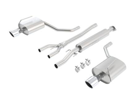 Borla Exhaust - Borla Exhaust 140386 - S-Type Cat-Back Exhaust System for 2009-2014 Nissan Maxima 3.5L V6 Automatic Transmission Front Wheel Drive 4 Door.