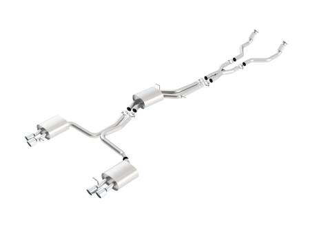 Borla Exhaust - Borla Exhaust 140391 - S-Type Cat-Back Exhaust System for 2008-2017 Audi B8/ B8.5 S5 4.2L V8/ 3.0L V6 Super Charged Automatic/ Manual All Wheel Drive 2 Door.