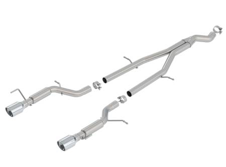 Borla Exhaust - Borla Exhaust 140701 - S-Type Cat-Back Exhaust System for 2013-2019 Cadillac ATS 2.0L 4 Cyl. Automatic Transmission Rear Wheel Drive 4 Door.