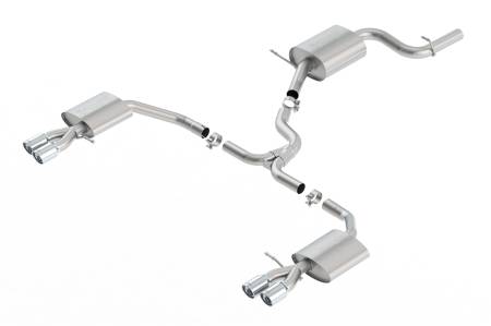 Borla Exhaust - Borla Exhaust 140705 - S-Type Cat-Back Exhaust System for 2016-2018 Volkswagen Passat 3.6L V6 Automatic Transmission Front Wheel & All Wheel Drive 4 Door.