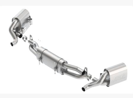 Borla Exhaust - Borla Exhaust 140710 - S-Type Cat-Back Exhaust System for 2013-2015 Porsche 991 911 3.8L 6 Cyl. Automatic/ Manual Transmission Rear Wheel Drive 2 Door.