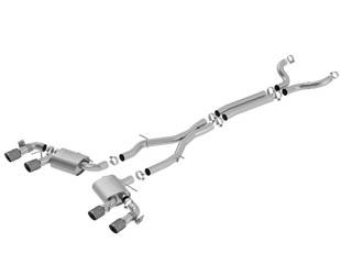 Borla Exhaust - Borla Exhaust 140727CFBA - ATAK Cat-Back Exhaust System for 2017-2020 Chevrolet Camaro ZL1 6.2L V8 Automatic/ Manual Transmission Rear Wheel Drive 2 Door With NPP (dual mode exhaust).