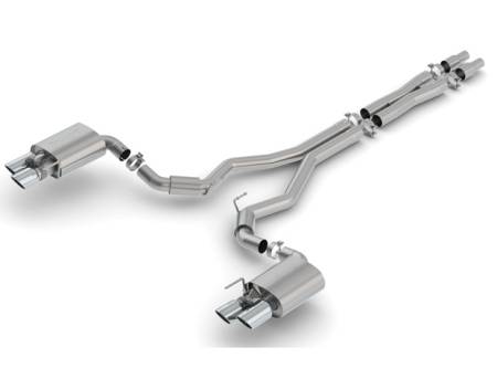 Borla Exhaust - Borla Exhaust 140742 - S-Type Cat-Back Exhaust System for 2018-2020 Ford Mustang GT 5.0L V8 Automatic/ Manual Transmission Rear Wheel Drive 2 Door With Active Valve Performance Exhaust. Not Recommended For Convertible.