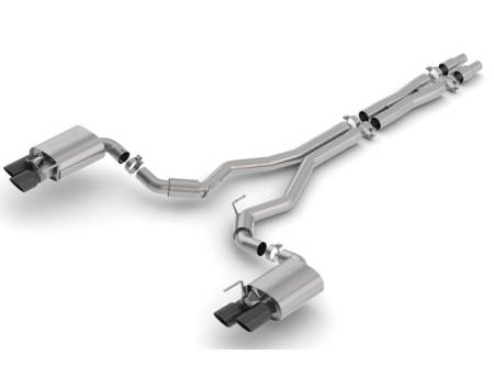 Borla Exhaust - Borla Exhaust 140742BC - S-Type Cat-Back Exhaust System for 2018-2020 Ford Mustang GT 5.0L V8 Automatic/ Manual Transmission Rear Wheel Drive 2 Door With Active Valve Performance Exhaust. Not Recommended For Convertible.