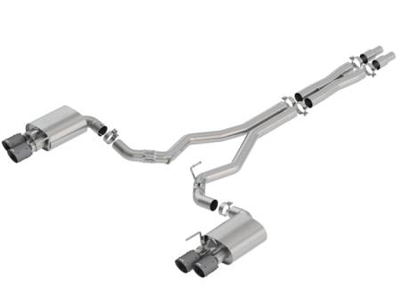 Borla Exhaust - Borla Exhaust 140743CFBA - ATAK Cat-Back Exhaust System for 2018-2020 Ford Mustang GT 5.0L V8 Automatic/ Manual Transmission Rear Wheel Drive 2 Door With Active Valve Performance Exhaust. Not Recommended For Convertible.